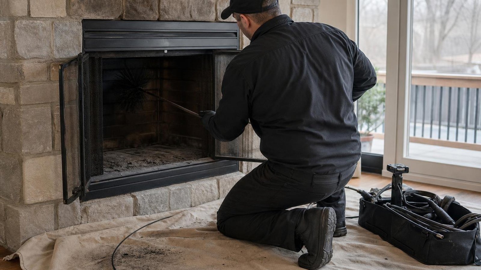 Local chimney sweep & inspection for Olathe homes
